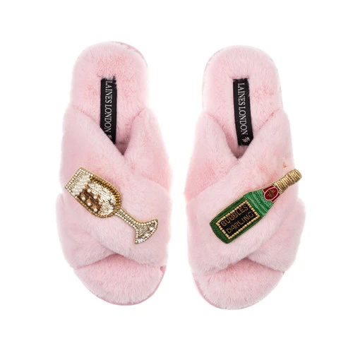 Classic Laines Slippers With Bubbles Darling Brooches 6 Classic Laines Slippers With Bubbles Darling Brooches - Image 6