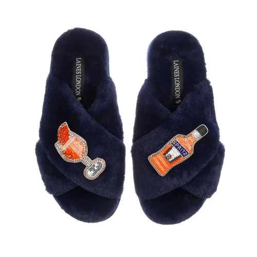 Classic Laines Slippers With Summer Spritz Brooches 6 Classic Laines Slippers With Summer Spritz Brooches - Image 6