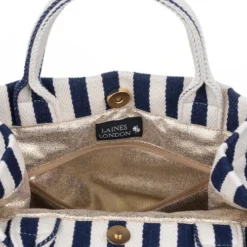 Laines Couture Hand Embellished Cone Shell Tote Bag -Laines London file 2441