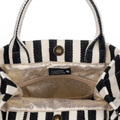 Laines Couture Hand Embellished Cone Shell Tote Bag -Laines London file 2443