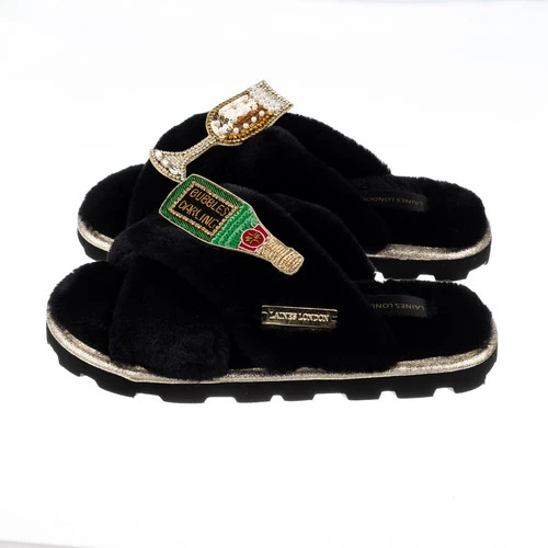 Ultralight Chic Slippers With Bubbles Darling Brooches 1 Ultralight Chic Slippers With Bubbles Darling Brooches