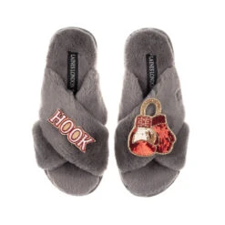 Classic Laines Slippers With Boxing Brooches 12 Classic Laines Slippers With Boxing Brooches -Laines London file 705